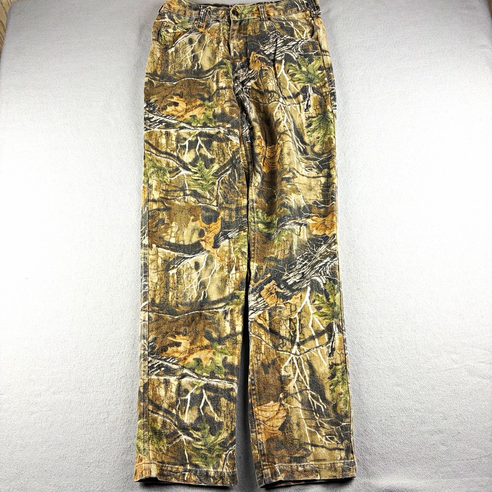 Brents Outdoors Vintage Camo Hunting Pants 34x34 Actual 30x32
